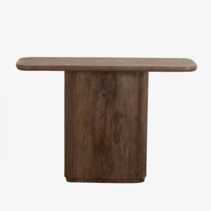Nordal - TOKE konsolbord - mørkebrun - L120 Ã B40 Ã H80 cm